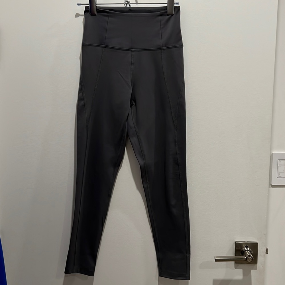 XS Girlfriend collective smoke high rise compressive leggings